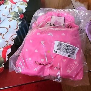 Victoria Secret slippers pink